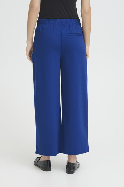 Kate Signature Wide Crop Pant (Sodalite Blue)