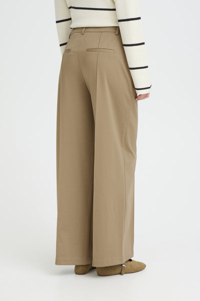 Kate Wide Office Pant (Sepia Tint)
