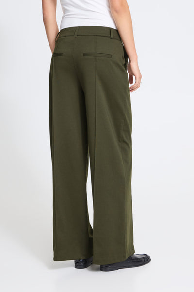 Kate Wide Office Pant (Rosin)