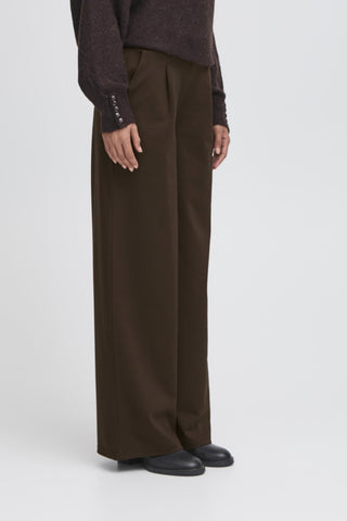 Kate Signature Wide Pant (Chocolate Brown)