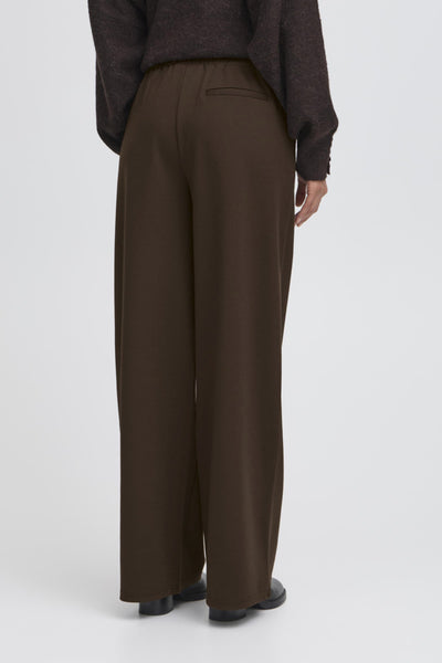 Kate Signature Wide Pant (Chocolate Brown)