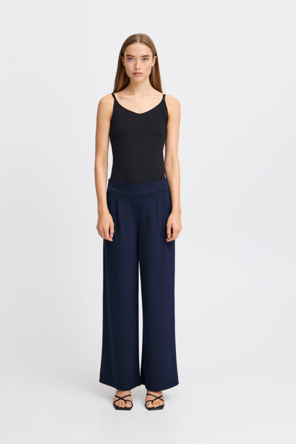 Kate Signature Wide Pant (Navy)