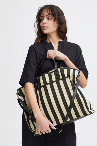 Nurra Woven Striped Bag