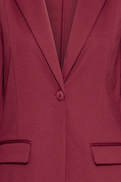 Kate Long Blazer (Rhododendron)