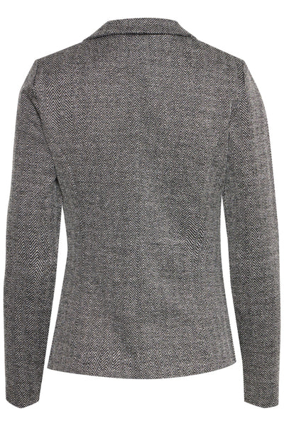 Kate Print Blazer (Herringbone)