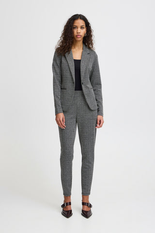 Kate Jacquard Pant (Herringbone)