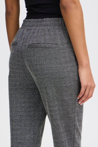 Kate Jacquard Pant (Herringbone)