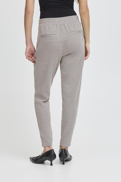 Kate Jacquard Pant (Light Herringbone)