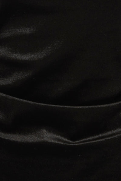 Nani Velvet Sheer Top (Black)