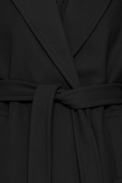 Jannet Tie Coat (Black)