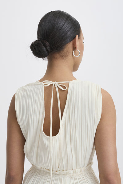 Yamilet Pleated Top (Cream)