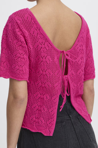 Harties Cotton Reversible Sweater (Pink)