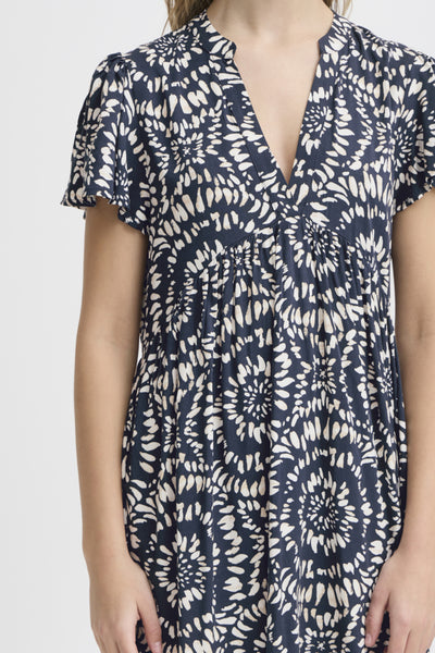 Haya Patterned Dress
