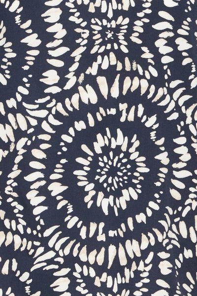 Haya Frill Top (Navy Burst)