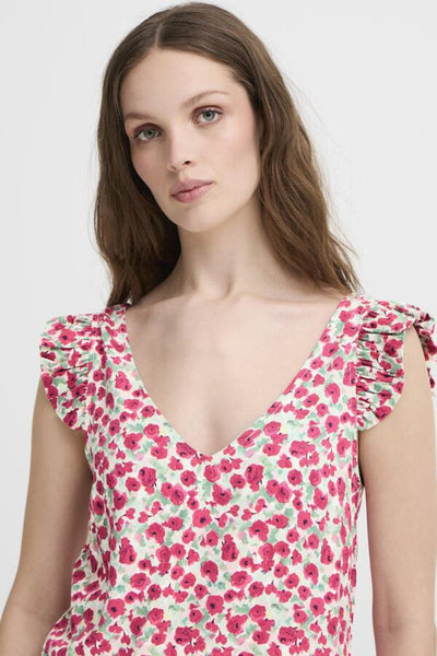Haya Frill Top (Floral)