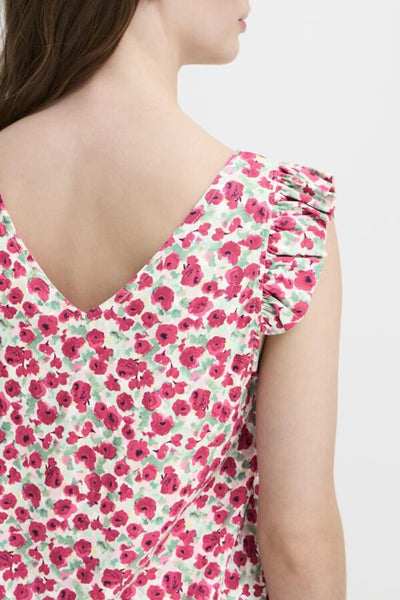 Haya Frill Top (Floral)