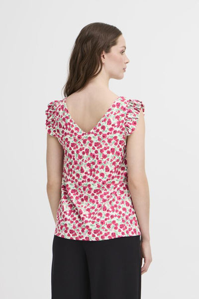 Haya Frill Top (Floral)