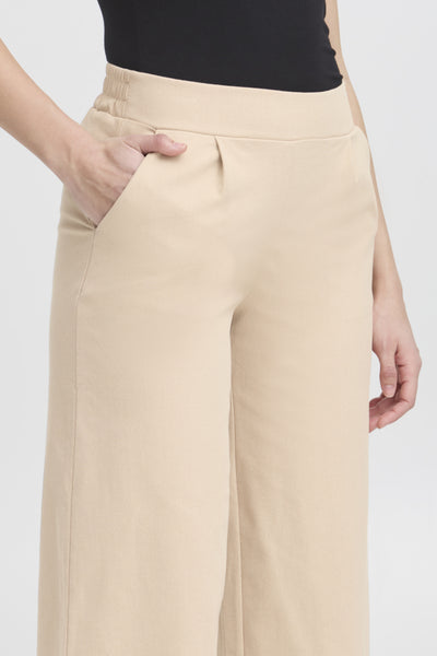 Kate Denim Crop Wide Leg Pant (Nature)