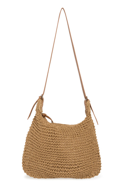 Meryl Straw Shoulder Bag