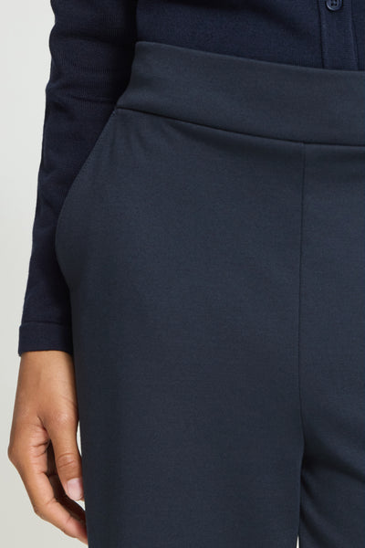 Kate Barrel Pant (Navy)