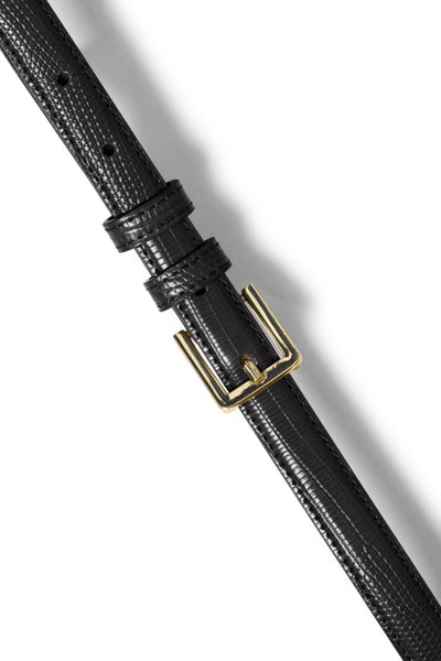 Leana Thin Belt (Black)