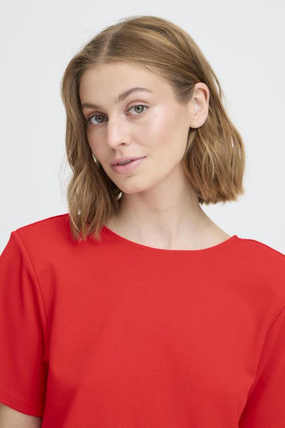 Matine Bow Top (Red)