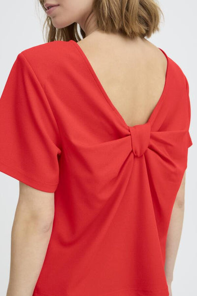 Matine Bow Top (Red)