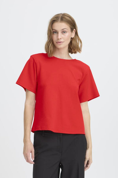 Matine Bow Top (Red)