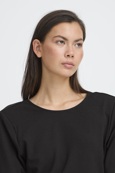 Matine Bow Top (Black)