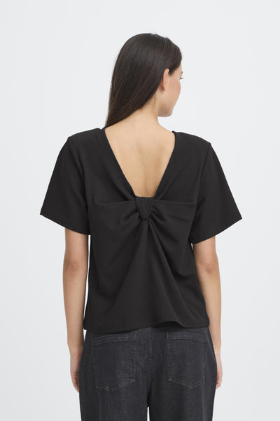Matine Bow Top (Black)