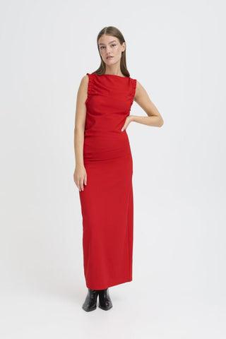 Matine Maxi Dress (Red)