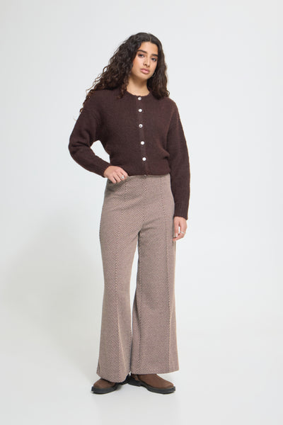 Kate Twillish Wide Pant (Java/Almond)