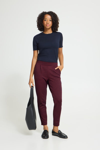 Kate Twillish Tapered Pant (Port Royal)