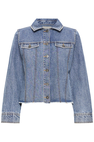 Aveny Denim Jacket (Medium Wash)