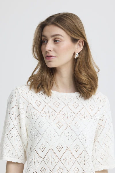 Aluha Cotton Blend Sweater (Birch)