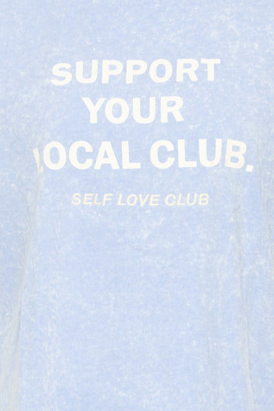 Local Club Mineral Wash Tshirt (Blue)