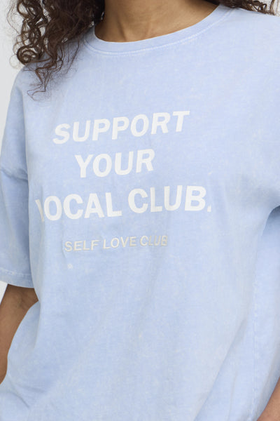 Local Club Mineral Wash Tshirt (Blue)
