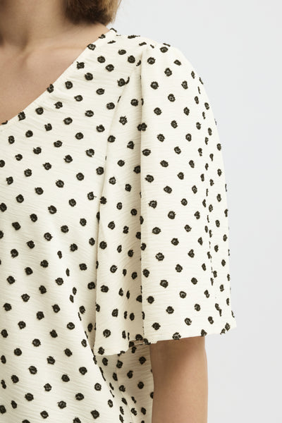 Zabby Polka Dot Blouse