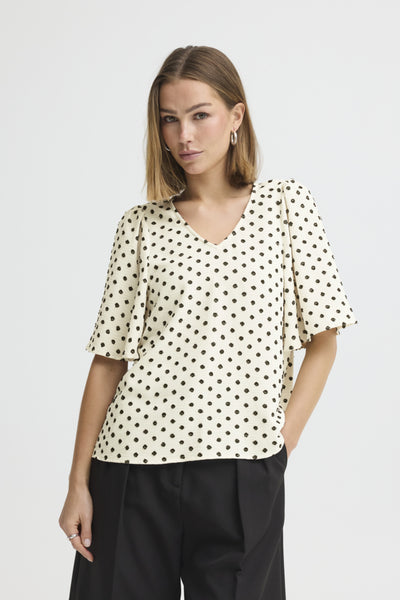 Zabby Polka Dot Blouse