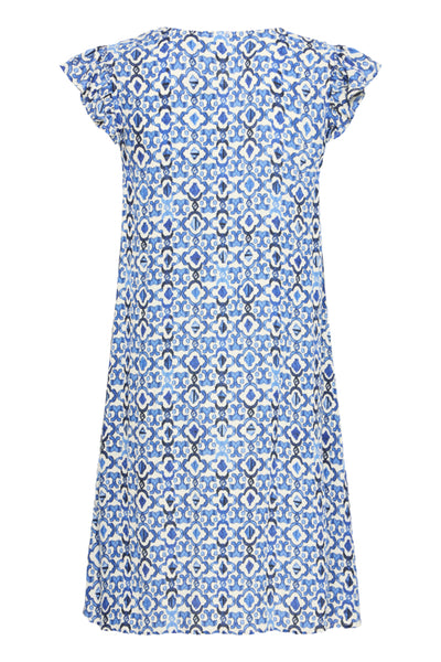 Marrakech Dress (Sodalite Blue Print)