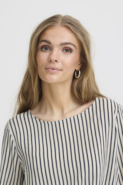 Marrakech Printed Top (Stripe)