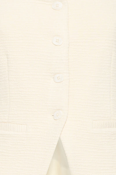 Kate Lumina Vest (Almond Milk)