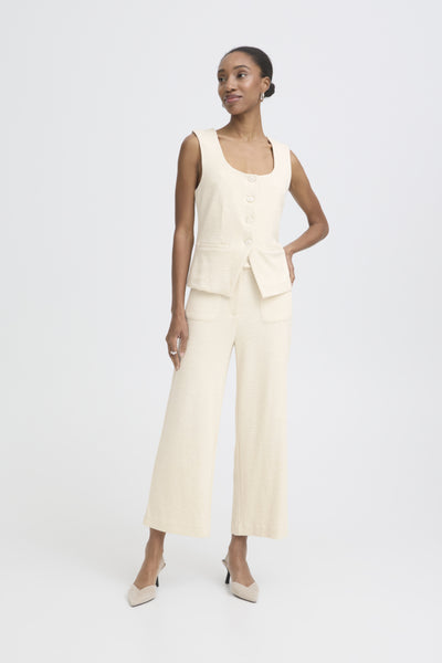 Kate Lumina Crop Pant (Almond Milk)