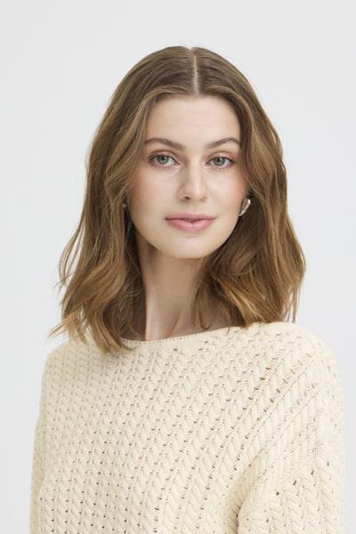 Besiane Cotton Blend Sweater (Birch)