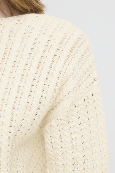 Besiane Cotton Blend Sweater (Birch)