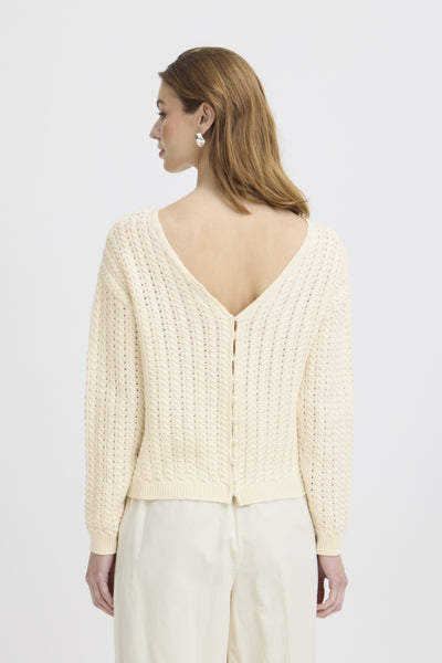Besiane Cotton Blend Sweater (Birch)