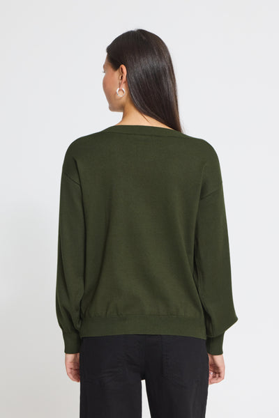 Luls Boatneck Sweater (Rosin)