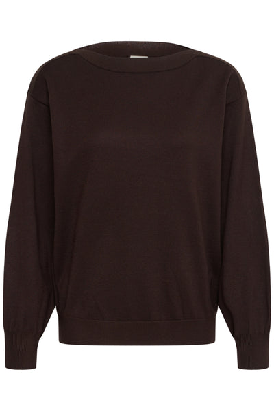 Luls Boatneck Sweater (Chocolate)