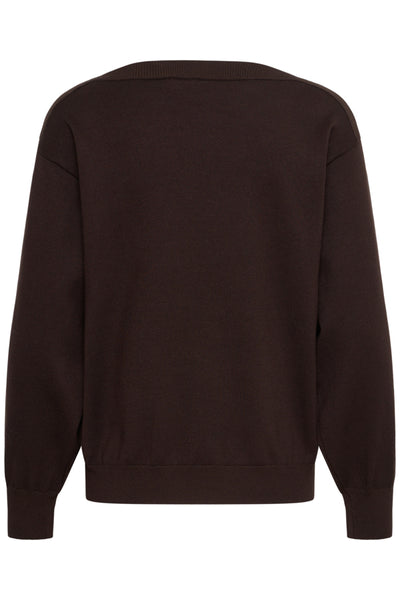 Luls Boatneck Sweater (Chocolate)