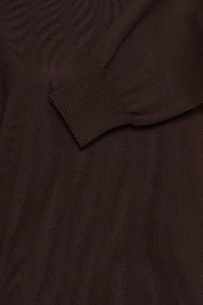 Luls Boatneck Sweater (Chocolate)